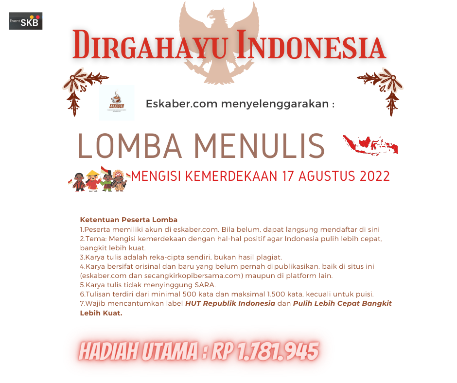 Lomba Menulis, Mengisi Kemerdekaan 17 Agustus 2022