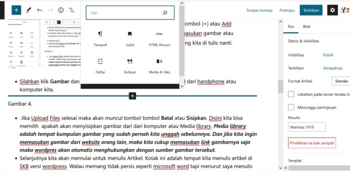 Cara Menulis Artikel Di Eskaber