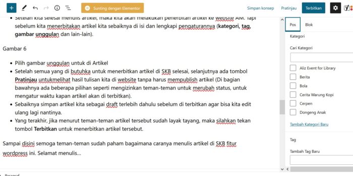 Cara Menulis Artikel Di Eskaber