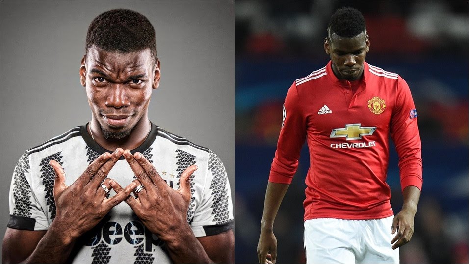 Paul Pogba, bolak-balik di MU dan Juventus (Libero.id)