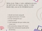 Tips dan Trik Cara Menghadapi Wartawan Abal-Abal yang Ingin Melakukan Pemerasan