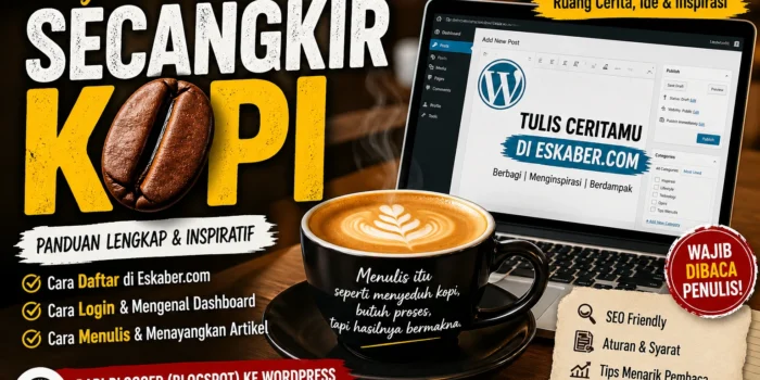 Rangkaian Makna Kopi ; Panduan Menulis di Eskaber.com