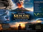 Gunung Krakatau & Anak Krakatau: Letusan 1883 hingga 2026